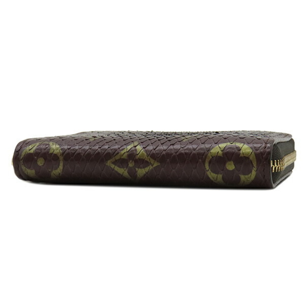Louis Vuitton Coin Case Zippy Python Brown Card H… - image 3